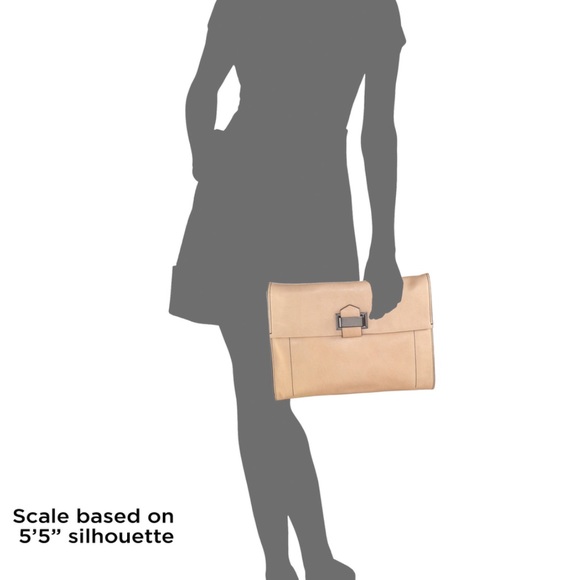 Reed Krakoff Tan Beige Leather Clutch Bag - Picture 2 of 8